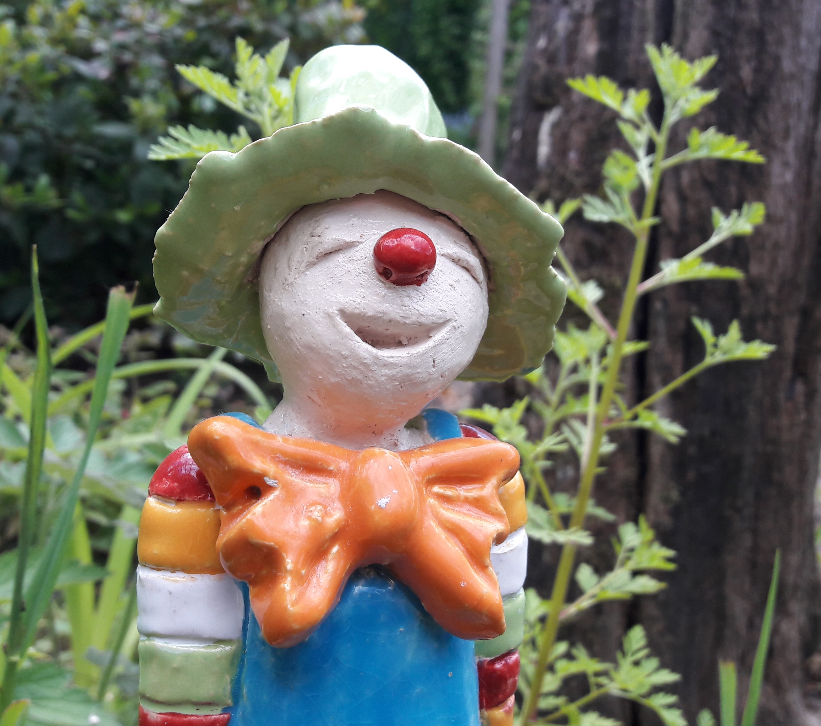 clowntje met hoed