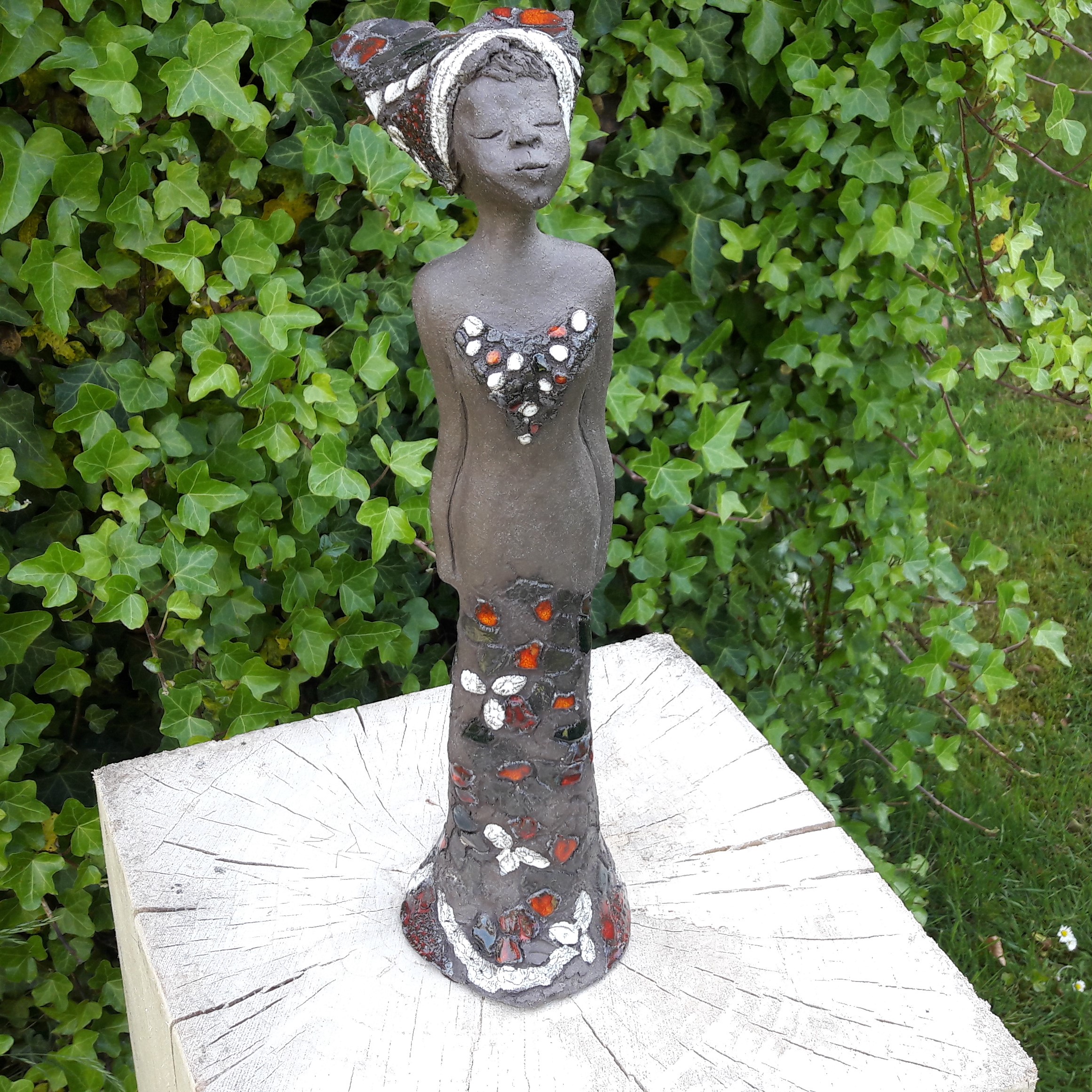 dame met hoofddoek